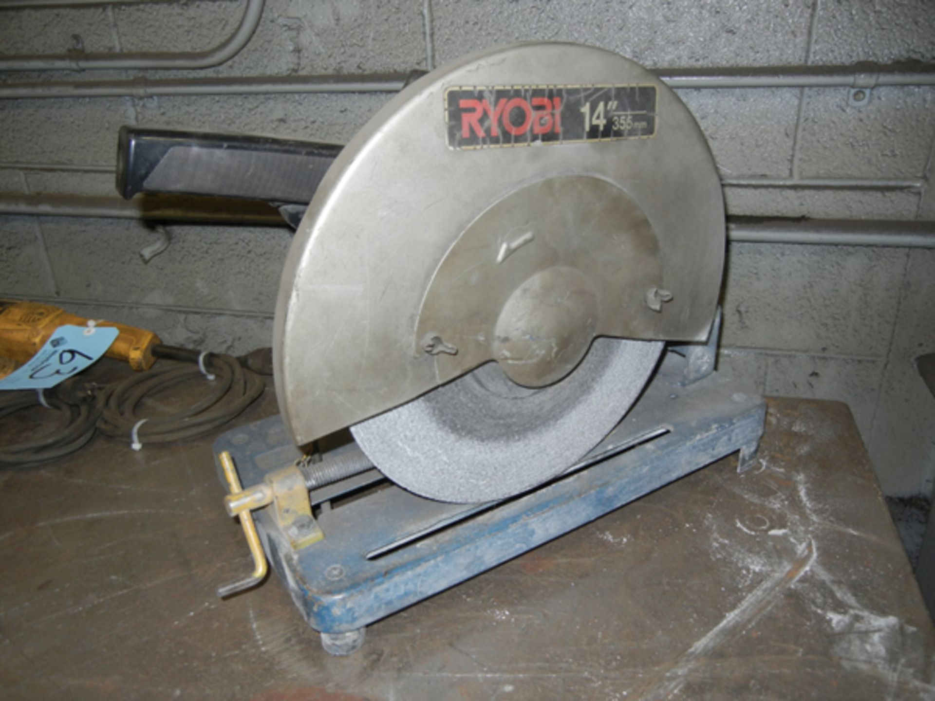 RYBOBI 14" Abrasive Cut Off Saw