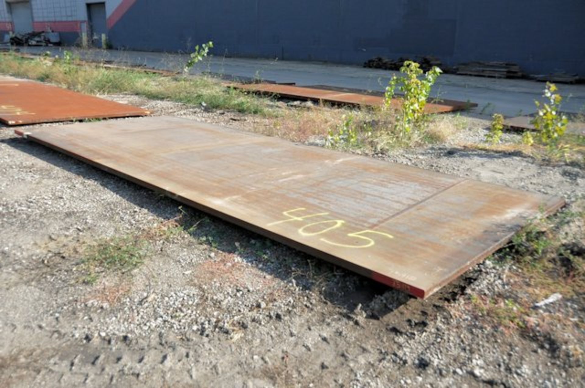 20' x 8' x 2 1/8" Steel Plate; (North Yard Row 2)