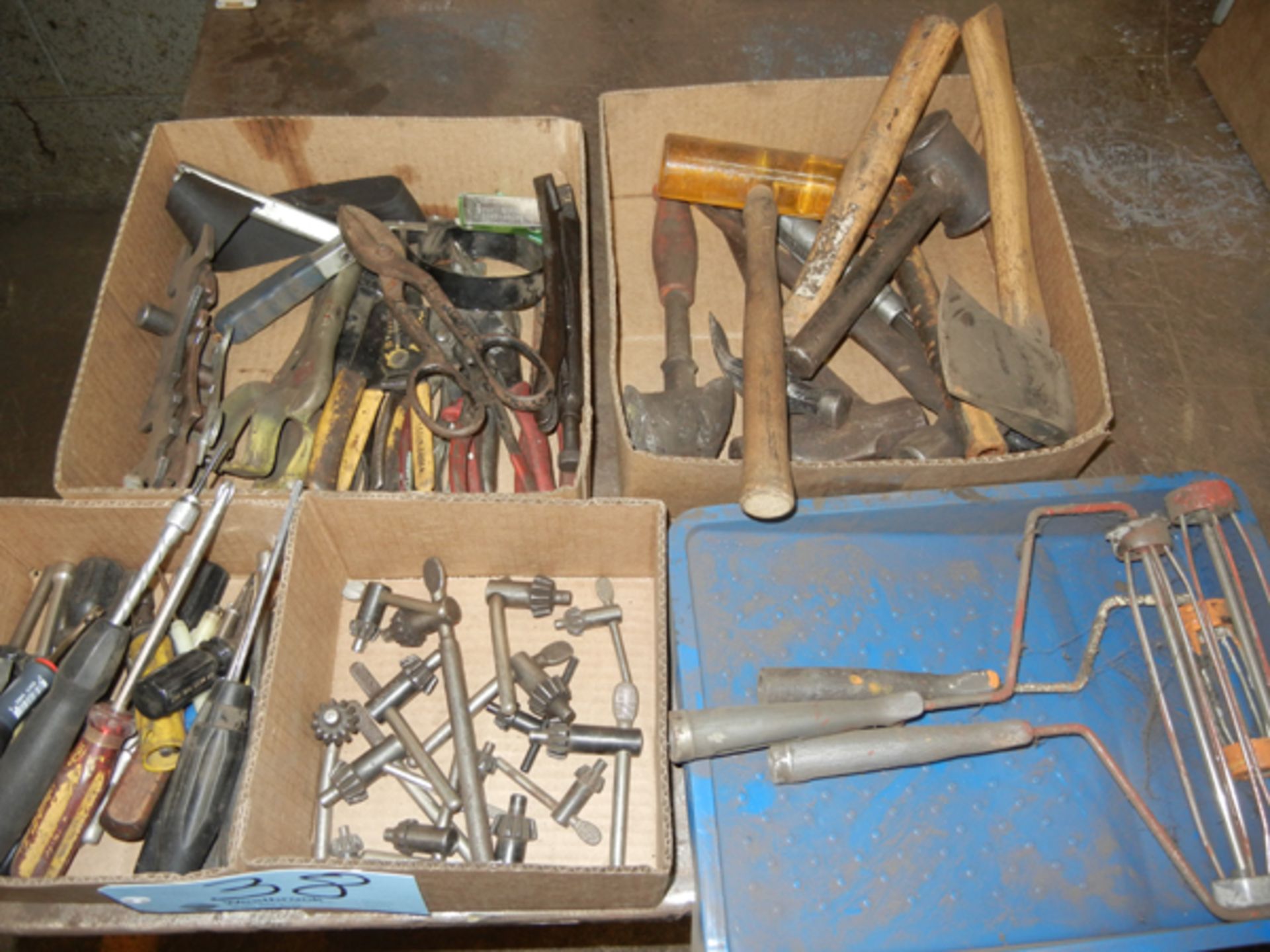 Lot-Assorted Hand Tools in (4) Boxes