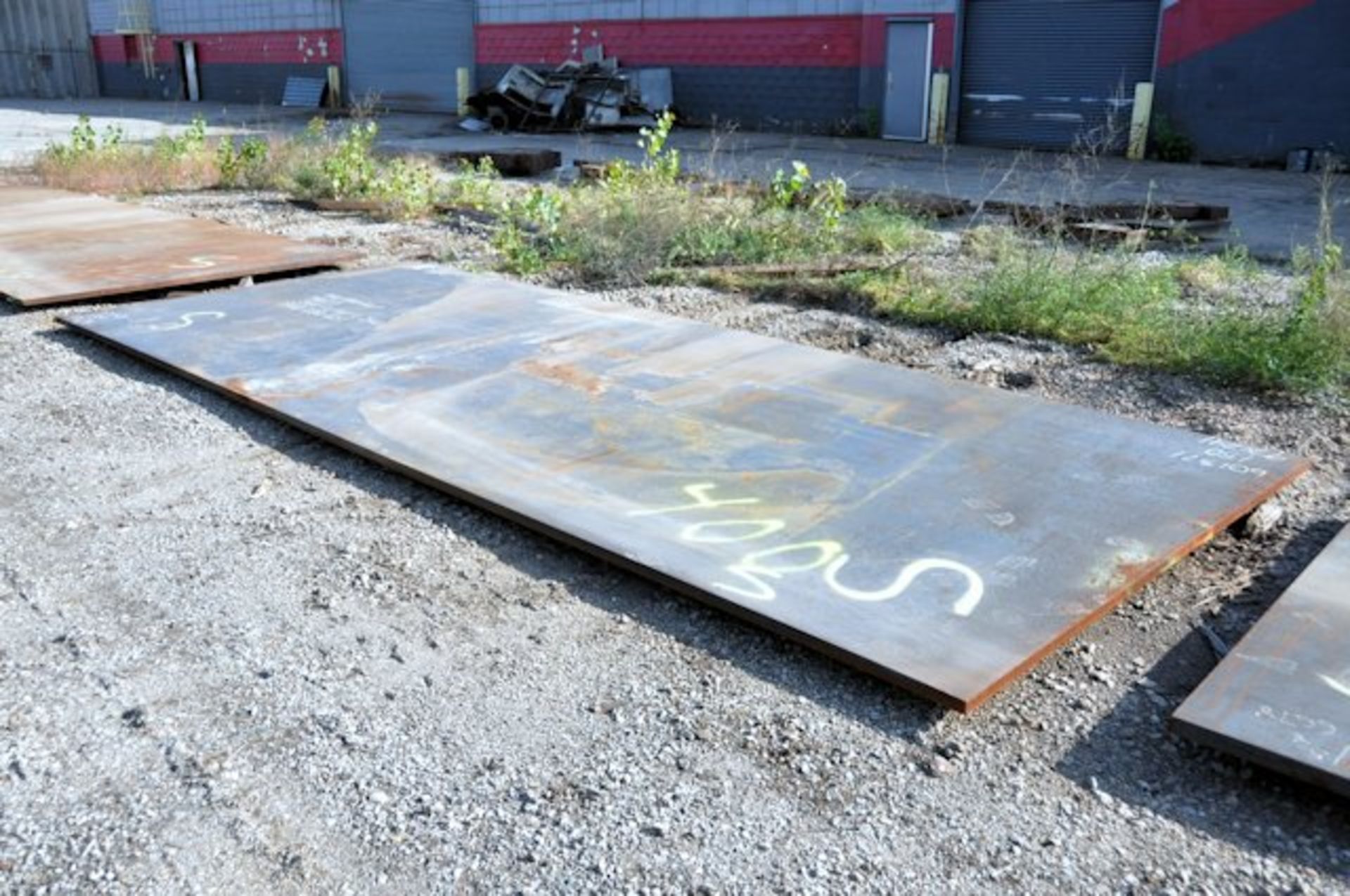20' x 8' x 1 1/2" Steel Plate; (North Yard Row 2)