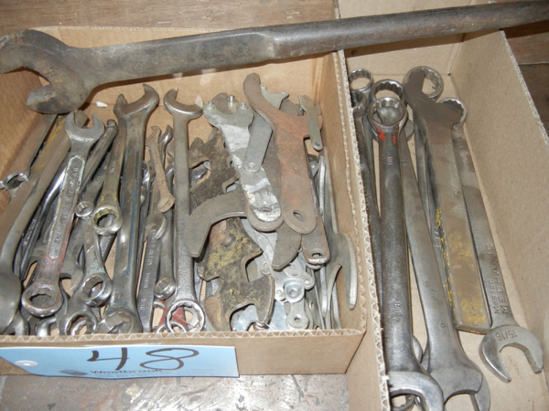 Lot-Assorted Wrenches in (2) Boxes