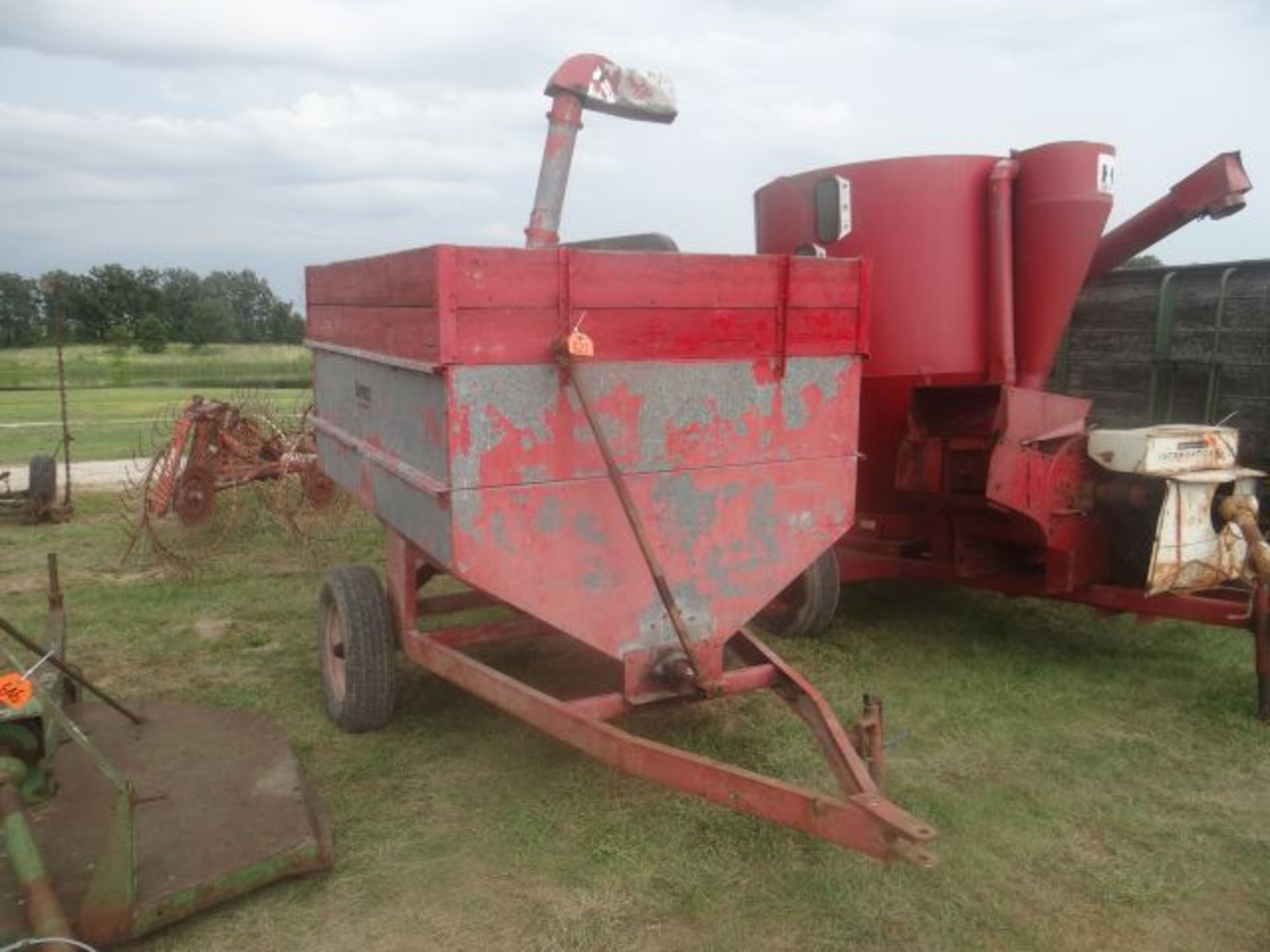 SnoCo Auger Wagon Single Axle