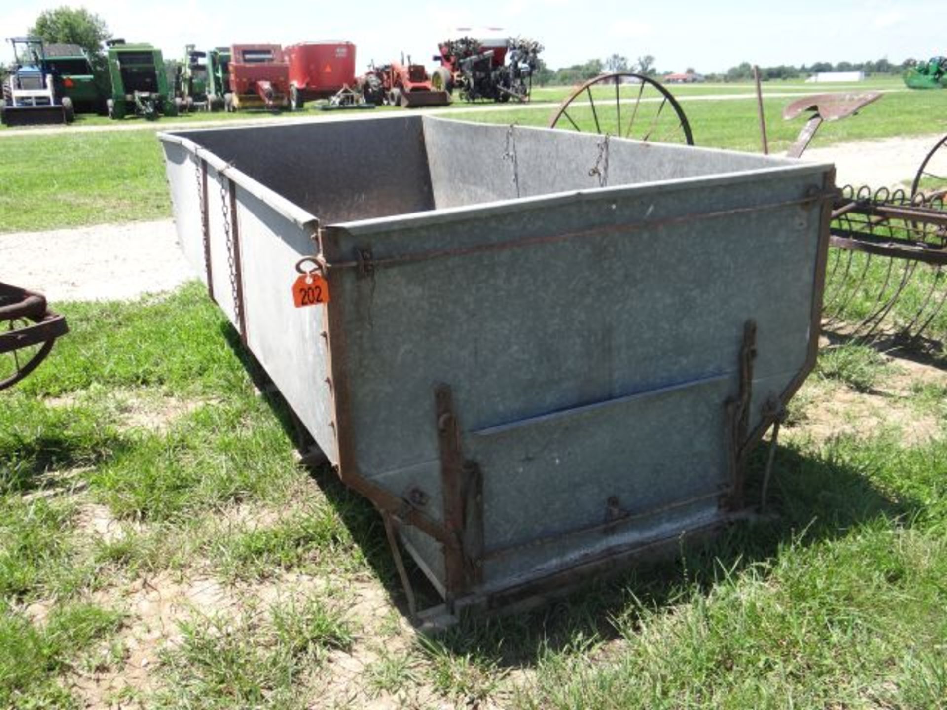 Galvanized Grain Box