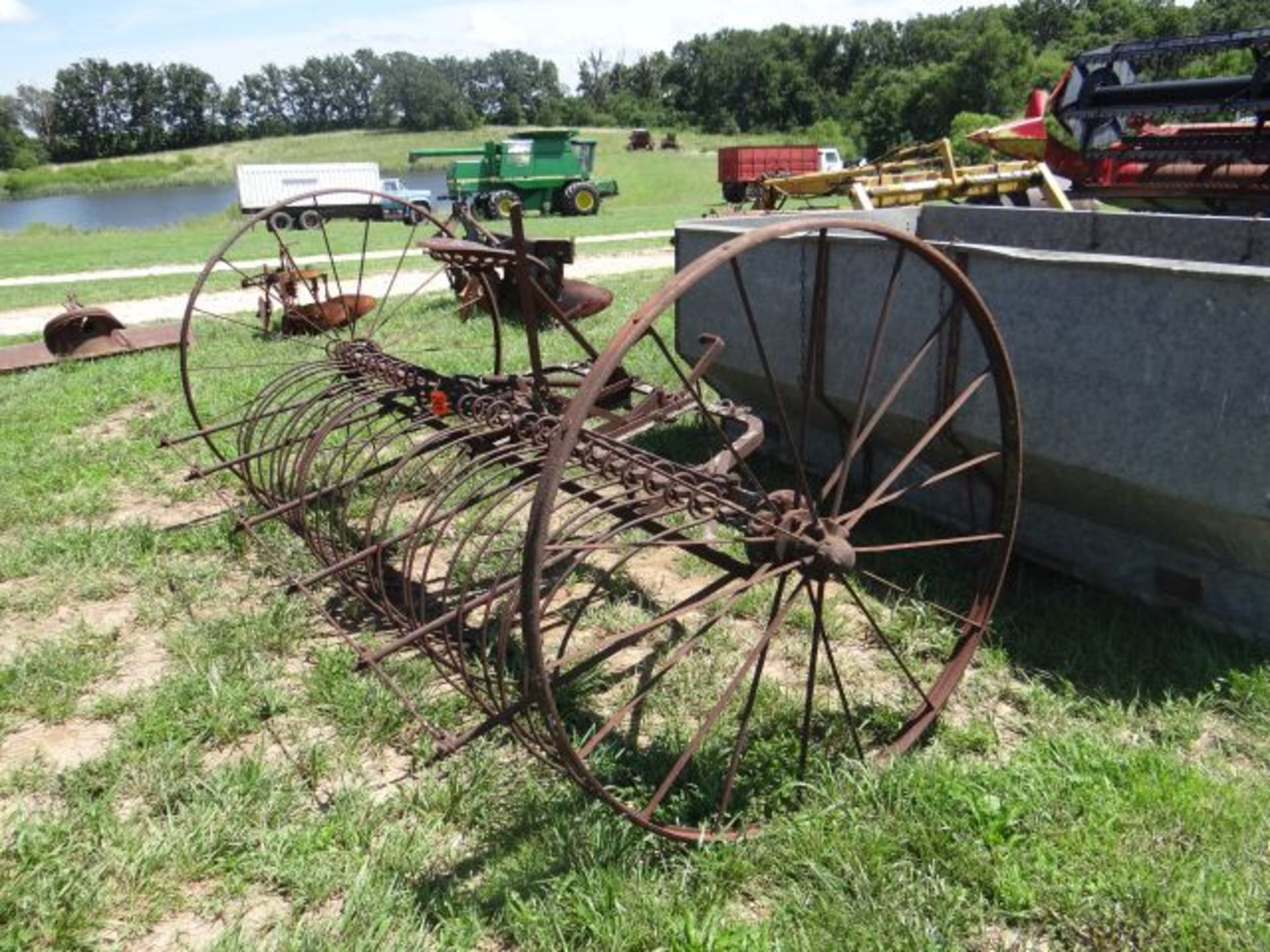 Iron Wheel Rake