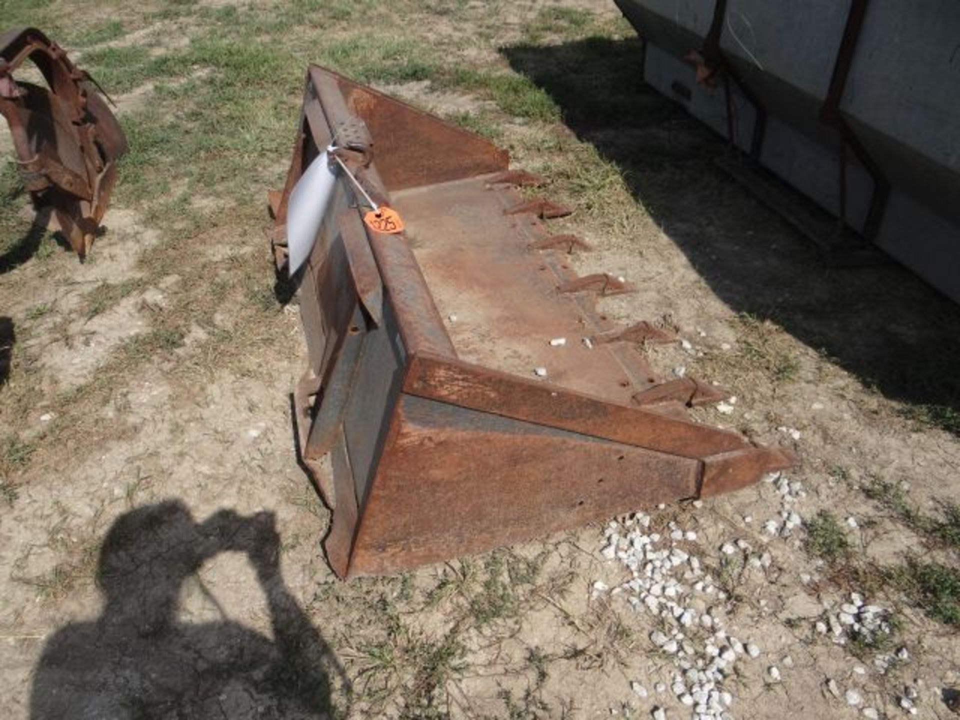 72" Tooth Bucket Skid Steer Attachment