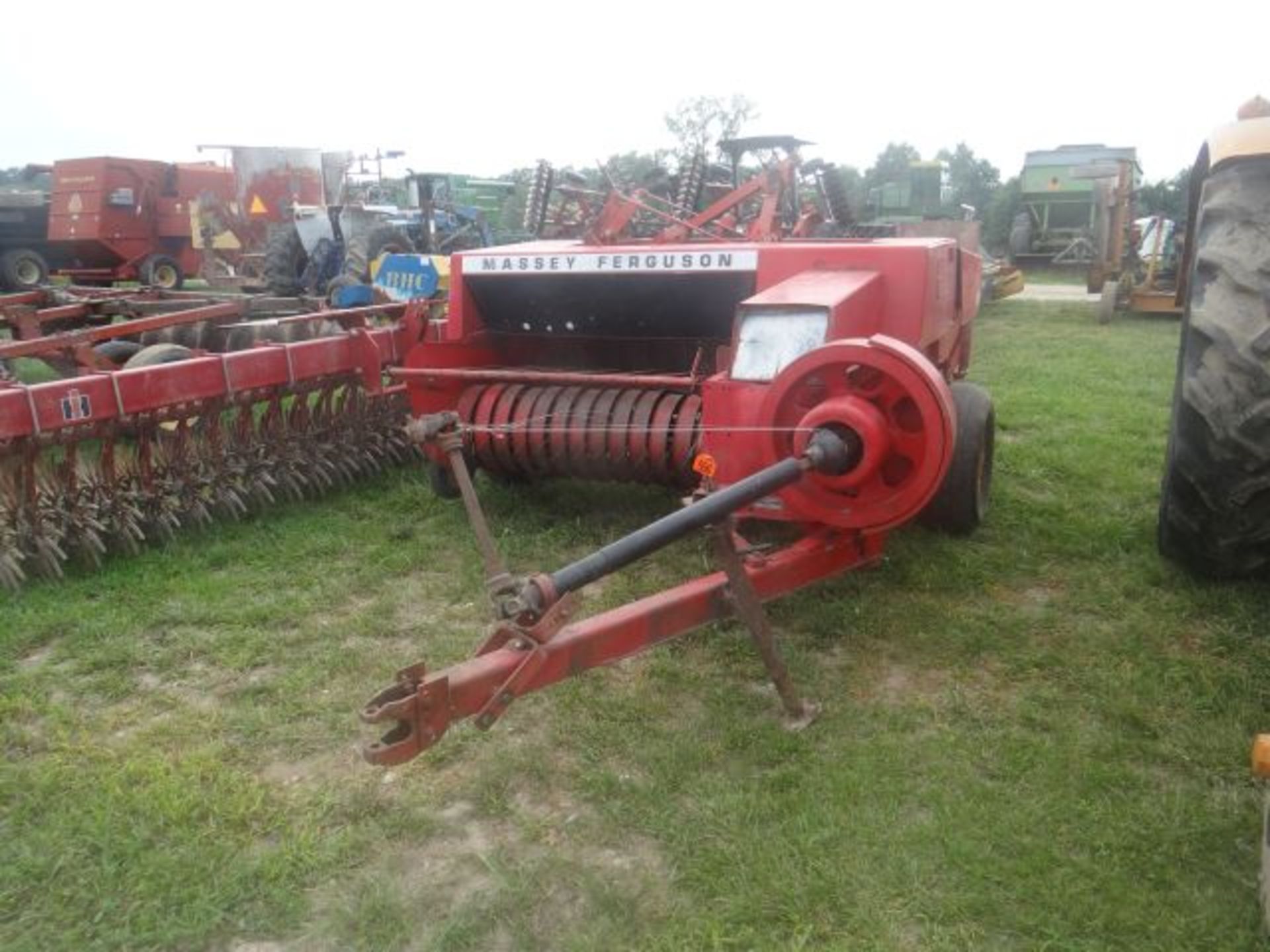 MF 124 Square Baler Good Shape, Always Shedded