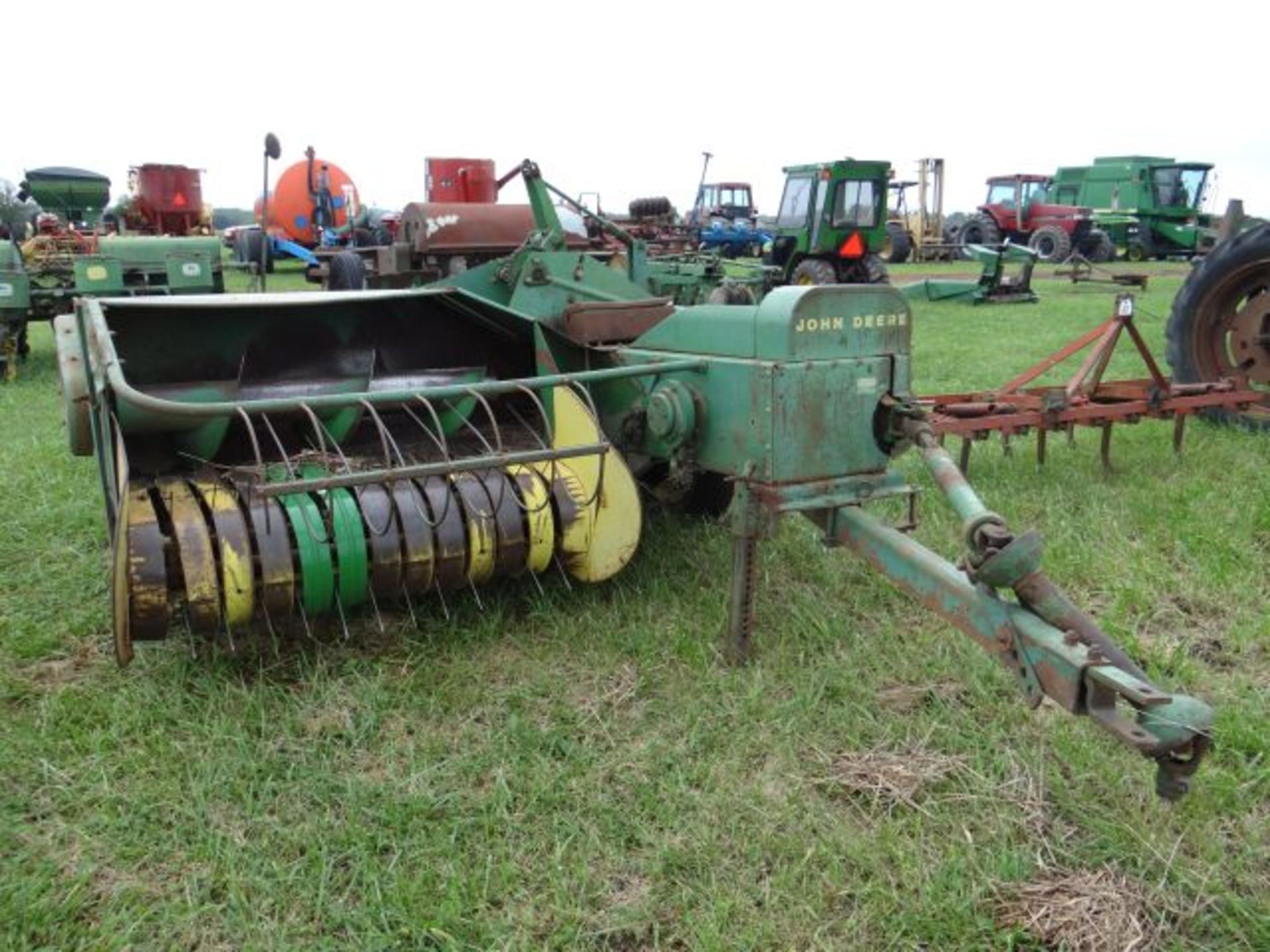 JD 24T Square Baler Used This Year, Spent $800 on it Last Year , Left Knotter Needs Adjustment - Image 2 of 3