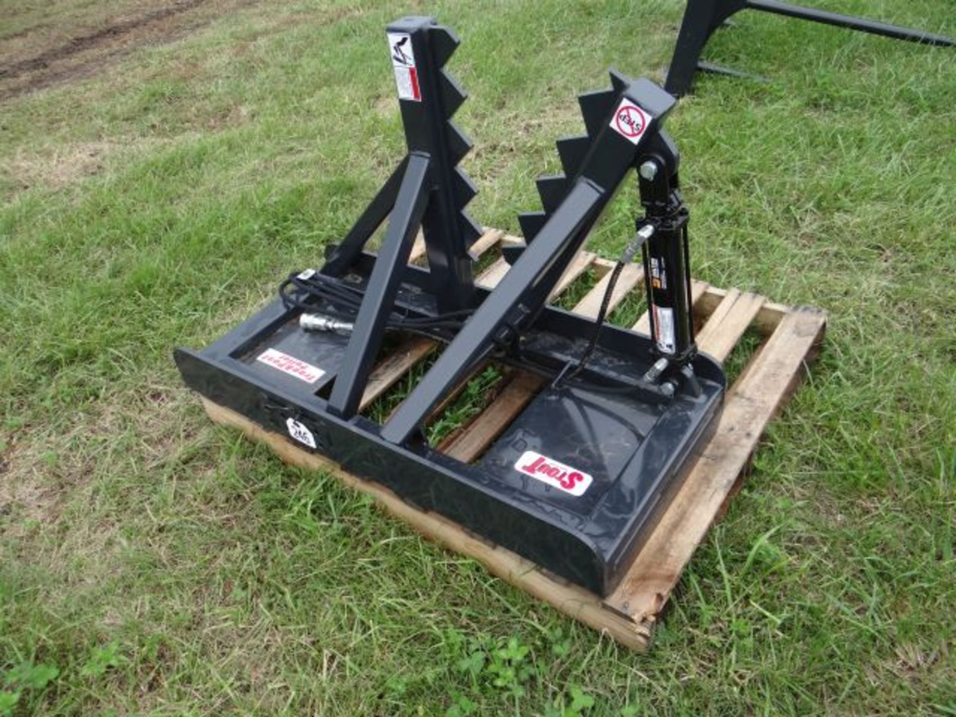 New Stout Tree & Post Puller Skid Steer Quick Attach