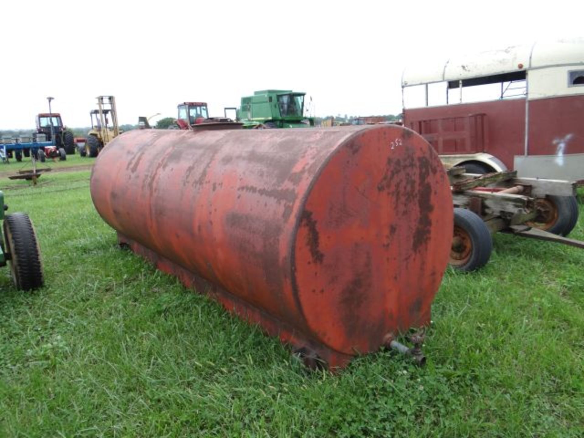 1000 Gallon Metal Tank - Image 2 of 3