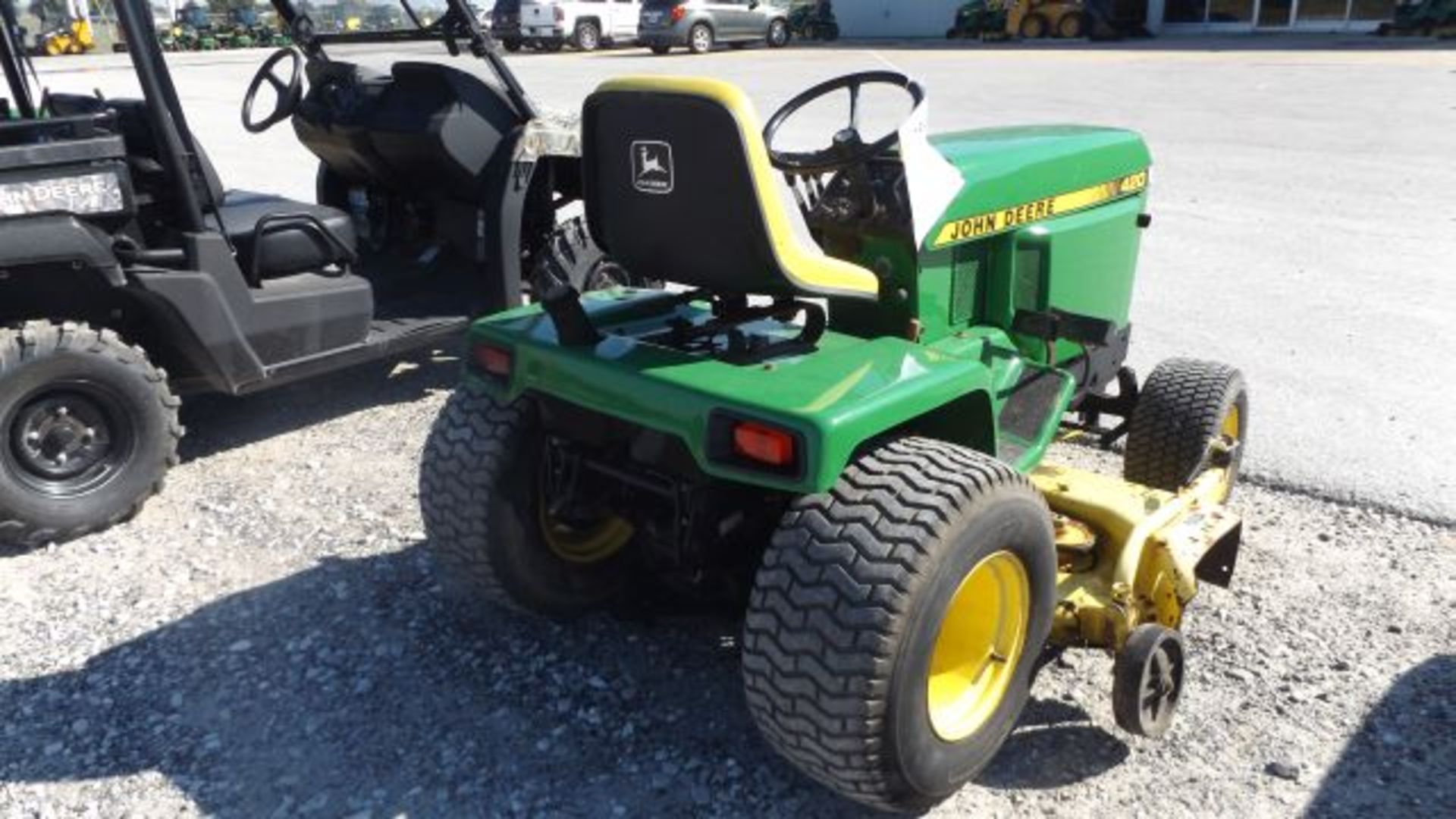 1988 JD 420 Mower #112193, 1462 hrs, 60" Deck, 22hp Honda Repower Engine, PS, Hyd Lift, Diff Lock, 2 - Image 3 of 3