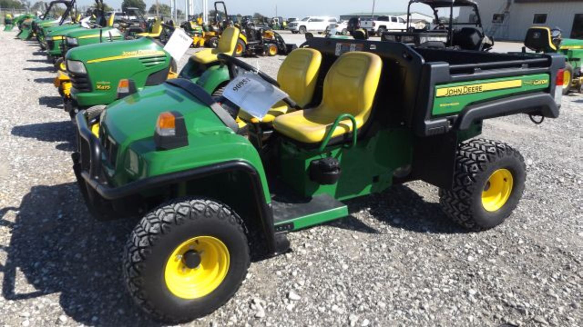 2014 JD TX Gator #49953, 235 hrs, 15.5hp Kawasaki, All Purpose Tires, Bed Lift, Brush Guard,