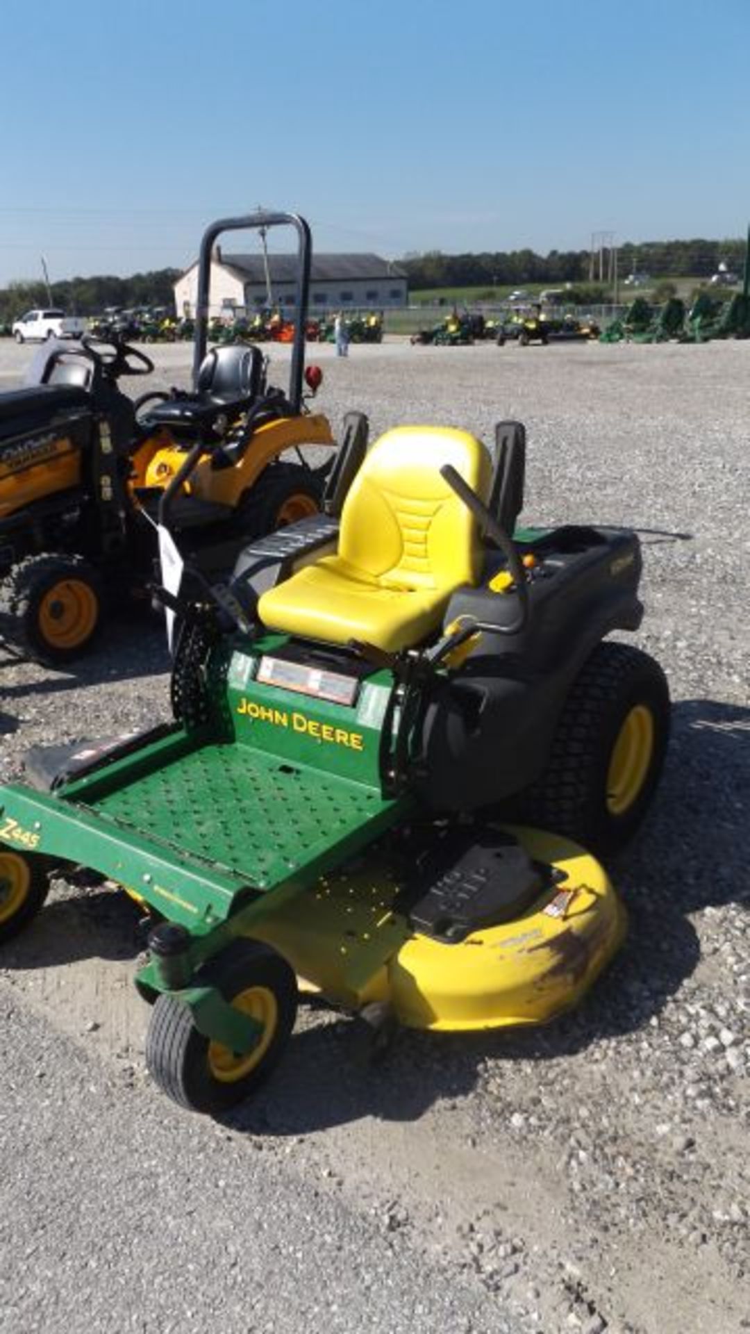 2007 JD Z455 EZ Trac Mower #112165, 417 hrs, 54" Deck, 25hp Kawasaki, Air Cooled, sn#M0Z455C016987 - Image 3 of 3