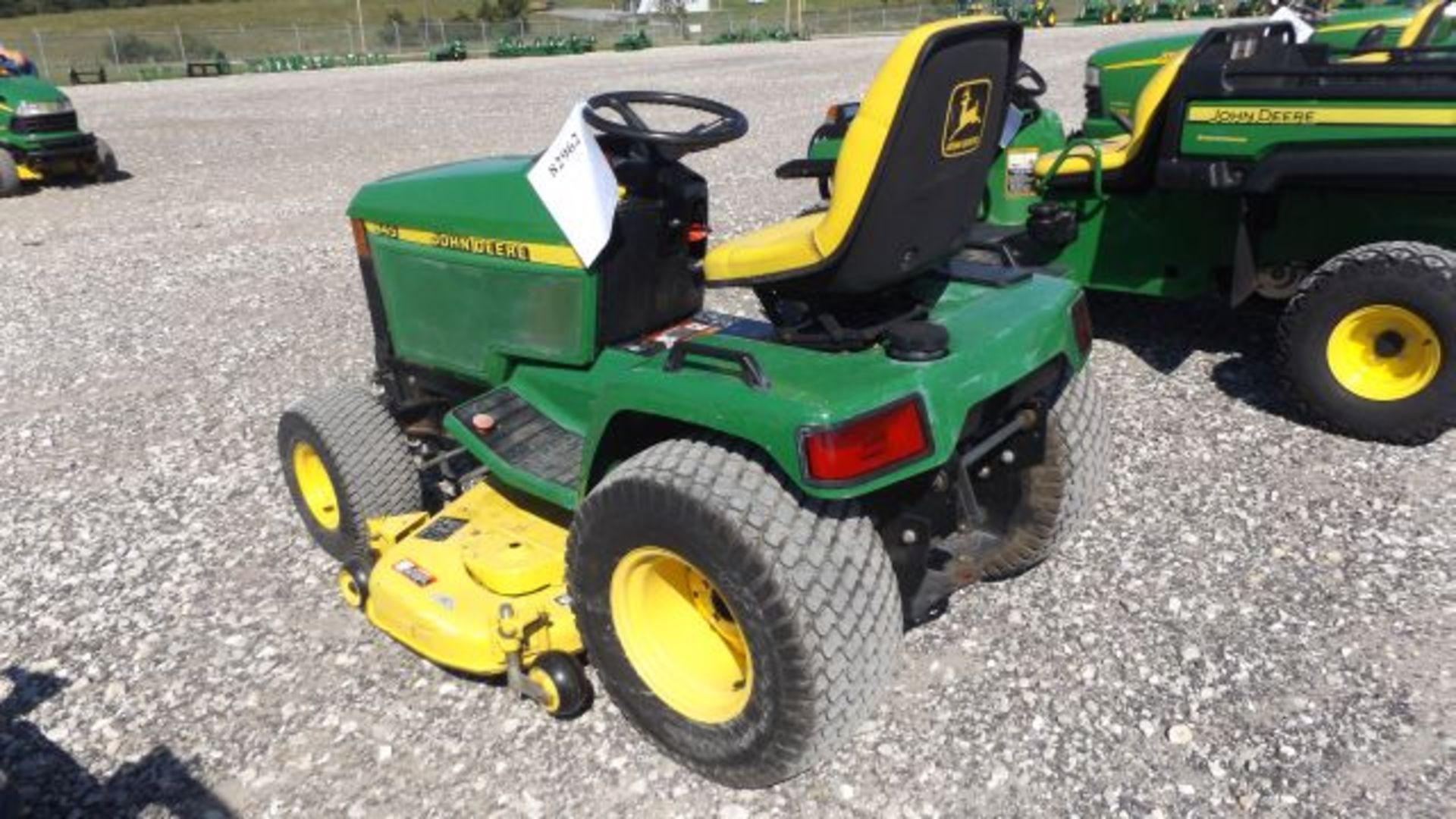 2000 JD 445 Mower #112002, 742 hrs, 54" Deck, 22hp Kawasaki, EFI, Water Cooled, Hydro, PS, Diff - Image 3 of 3