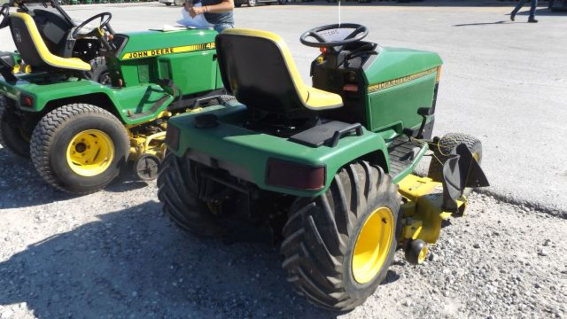 1994 JD 425 Mower #112015, 1474 hrs, 54" Deck, 20hp Kawasaki V-Twin, Water Cooled, Hydro, PS, Diff - Image 3 of 3