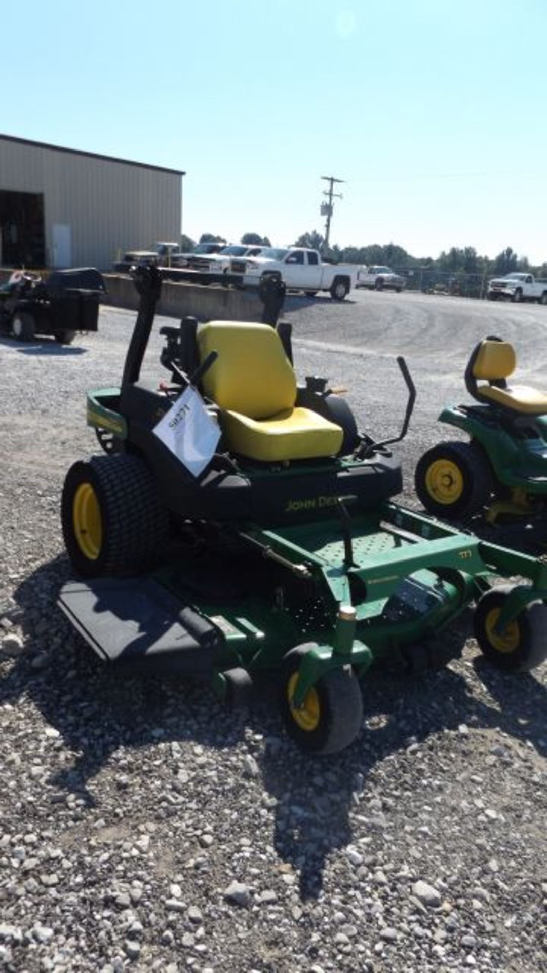 2007 JD 777 Mid Z Pro Mower #111771, 737 hrs, 60" Deck, 27hp Kawasaki, Water Cooled, V-Twin, sn#