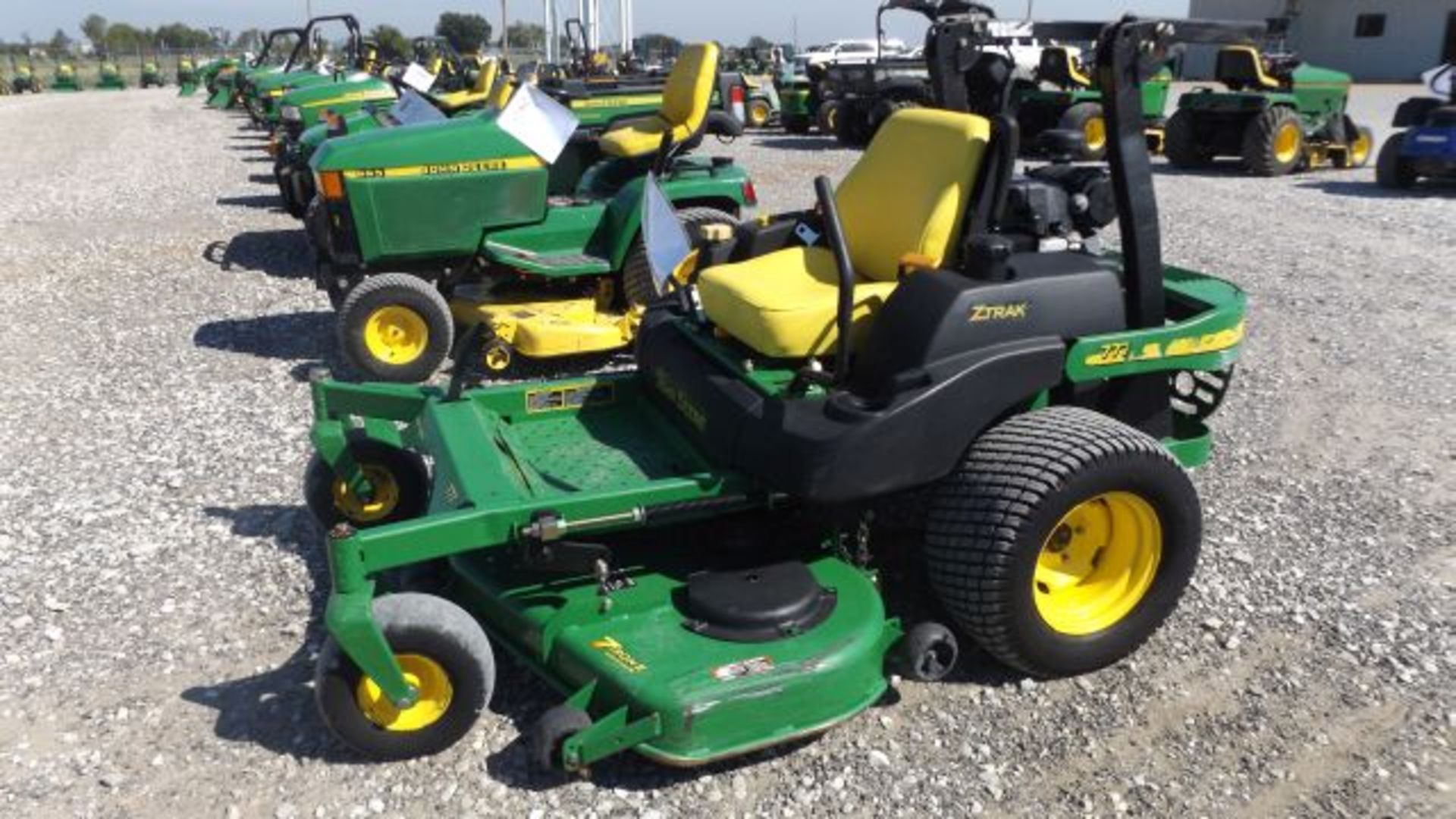 2007 JD 777 Mid Z Pro Mower #111771, 737 hrs, 60" Deck, 27hp Kawasaki, Water Cooled, V-Twin, sn# - Image 2 of 3