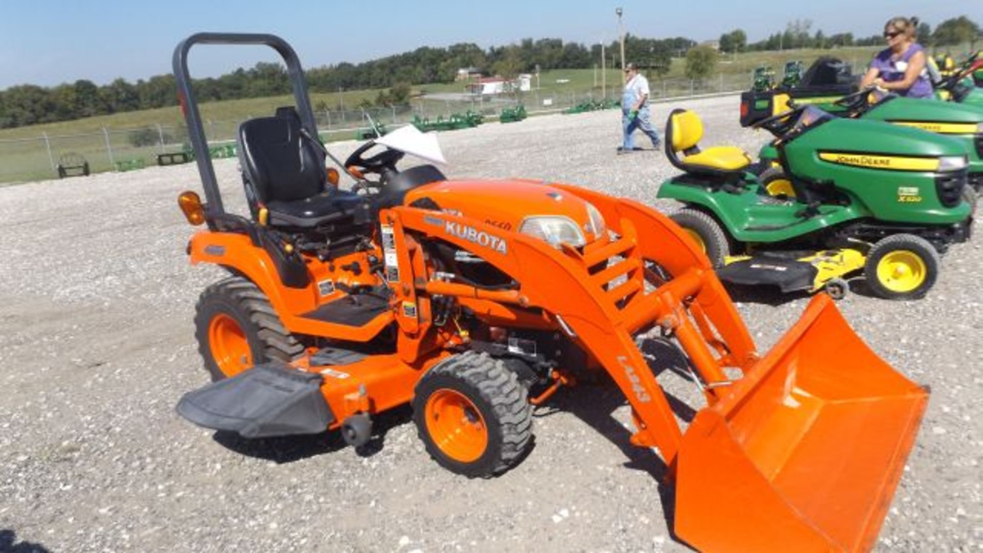 2010 Kubota BX2660 Compact Tractor #F56399, 314 hrs, MFWD, 25hp, Diesel, Hydro, Joystick Hyds,