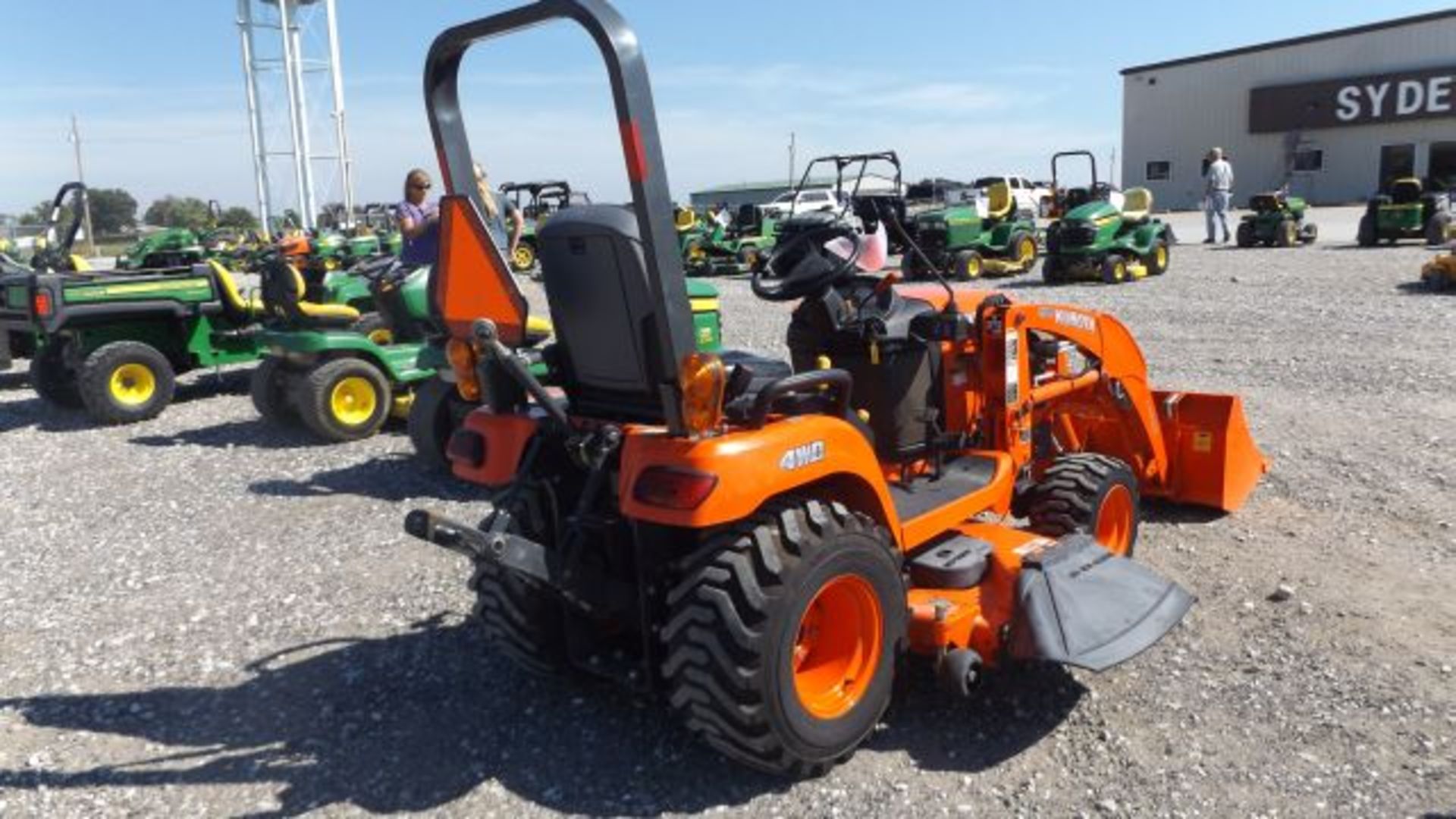 2010 Kubota BX2660 Compact Tractor #F56399, 314 hrs, MFWD, 25hp, Diesel, Hydro, Joystick Hyds, - Image 3 of 3