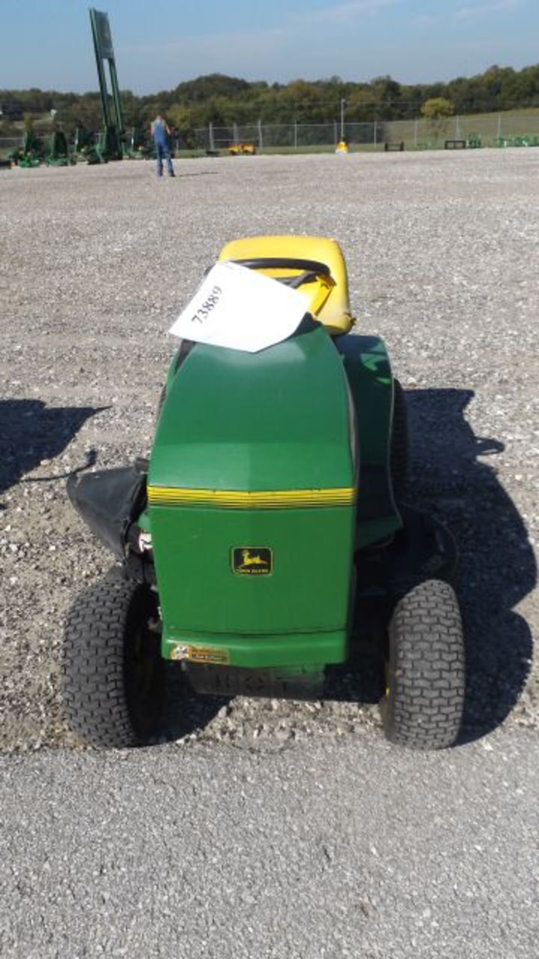 1996 JD STX38 Mower #112160, 38" Deck, 13hp Kohler, Air Cooled, Hydro, sn#M00STXJ273889