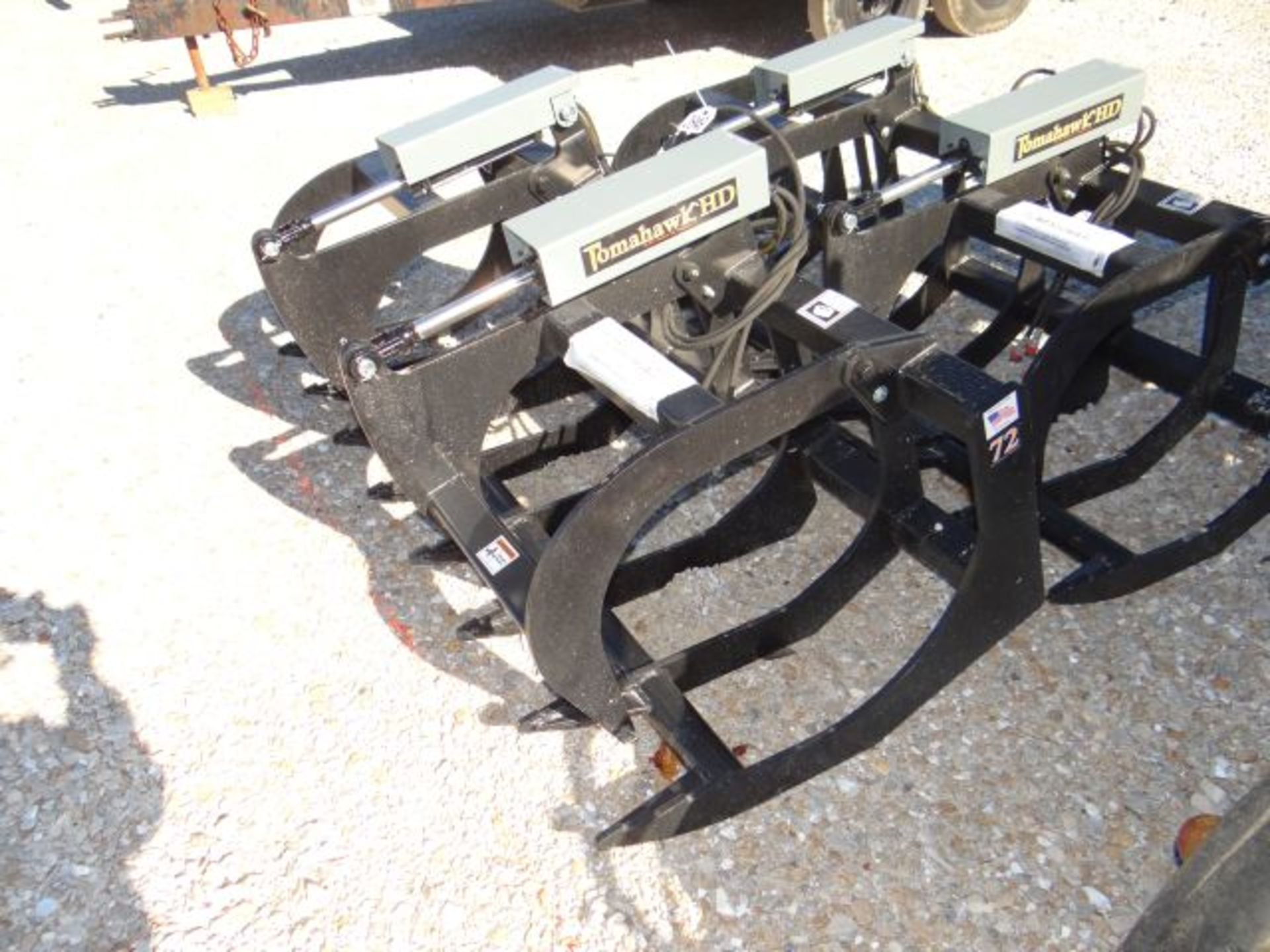 66" HD Grapple Bucket for Skid Steer