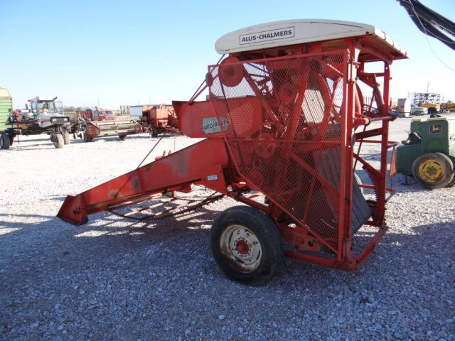 AC Roto Baler White Top, 2000 Total Bales, Always Shedded, sn#76603 - Image 3 of 3