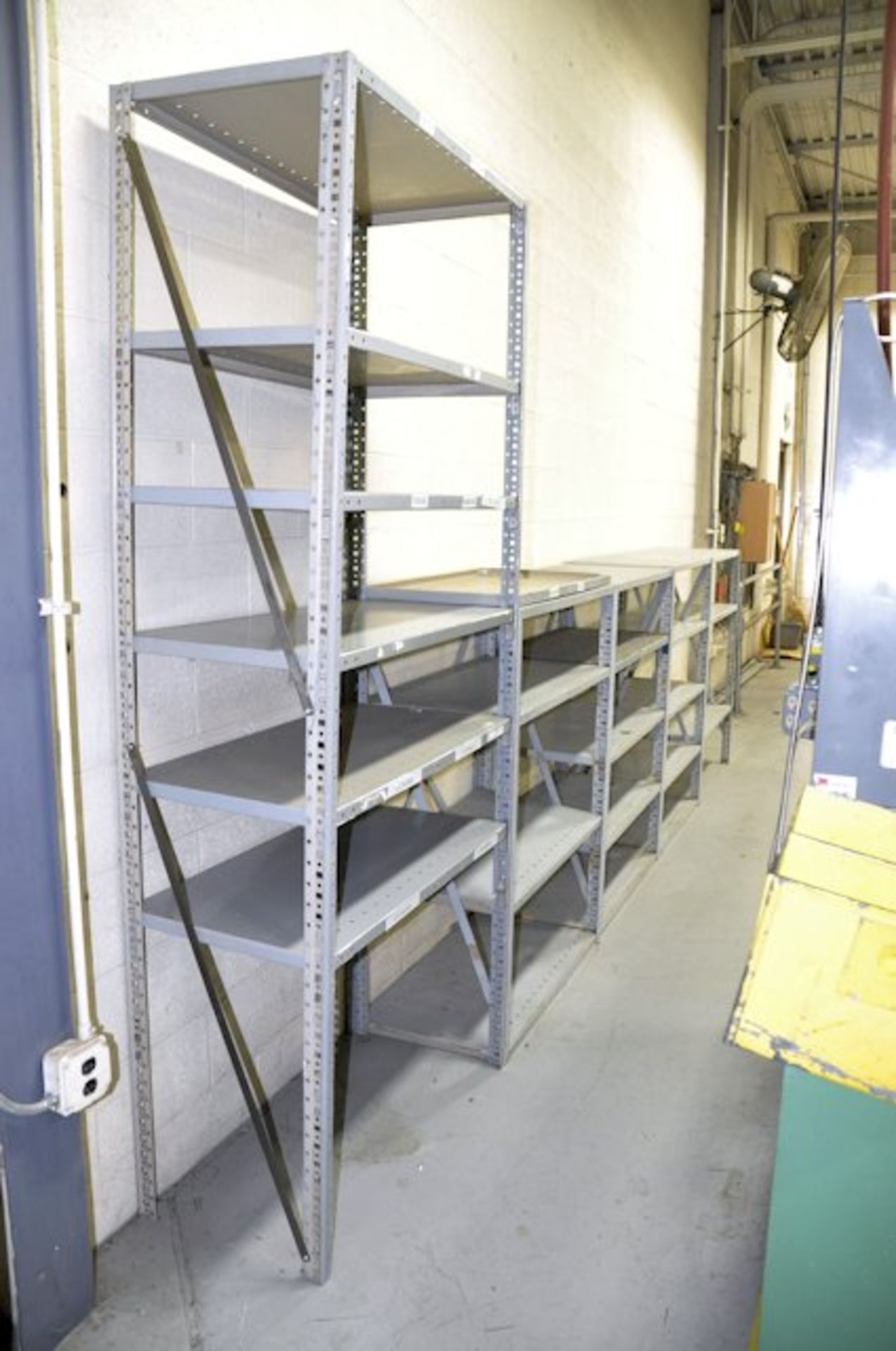 Lot-(9) Sections Shelving - Image 2 of 2