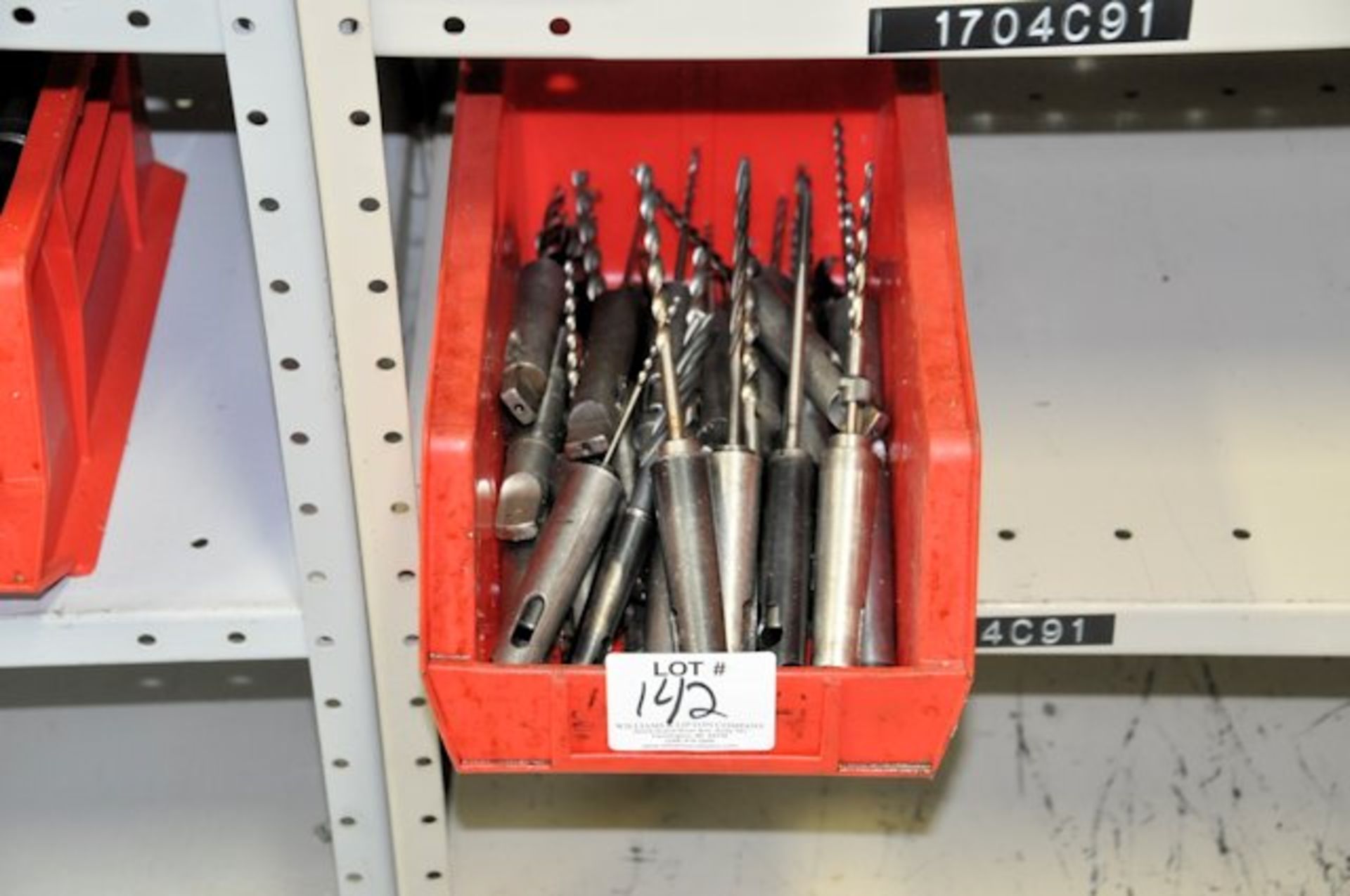 Lot-Drill Sleeves with Drills in (1) Bin