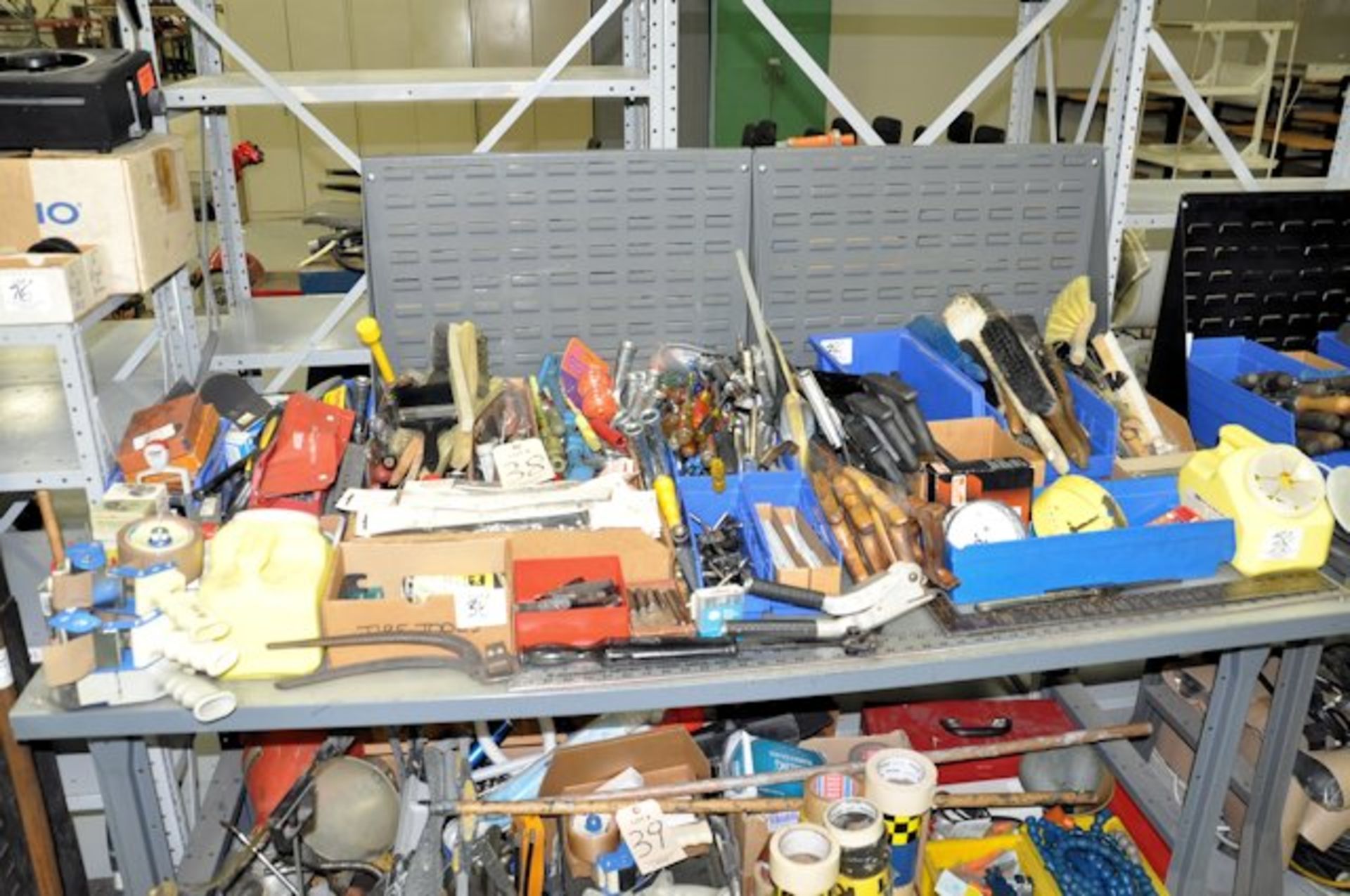 Lot-Assorted Hand Tools on (1) Bench