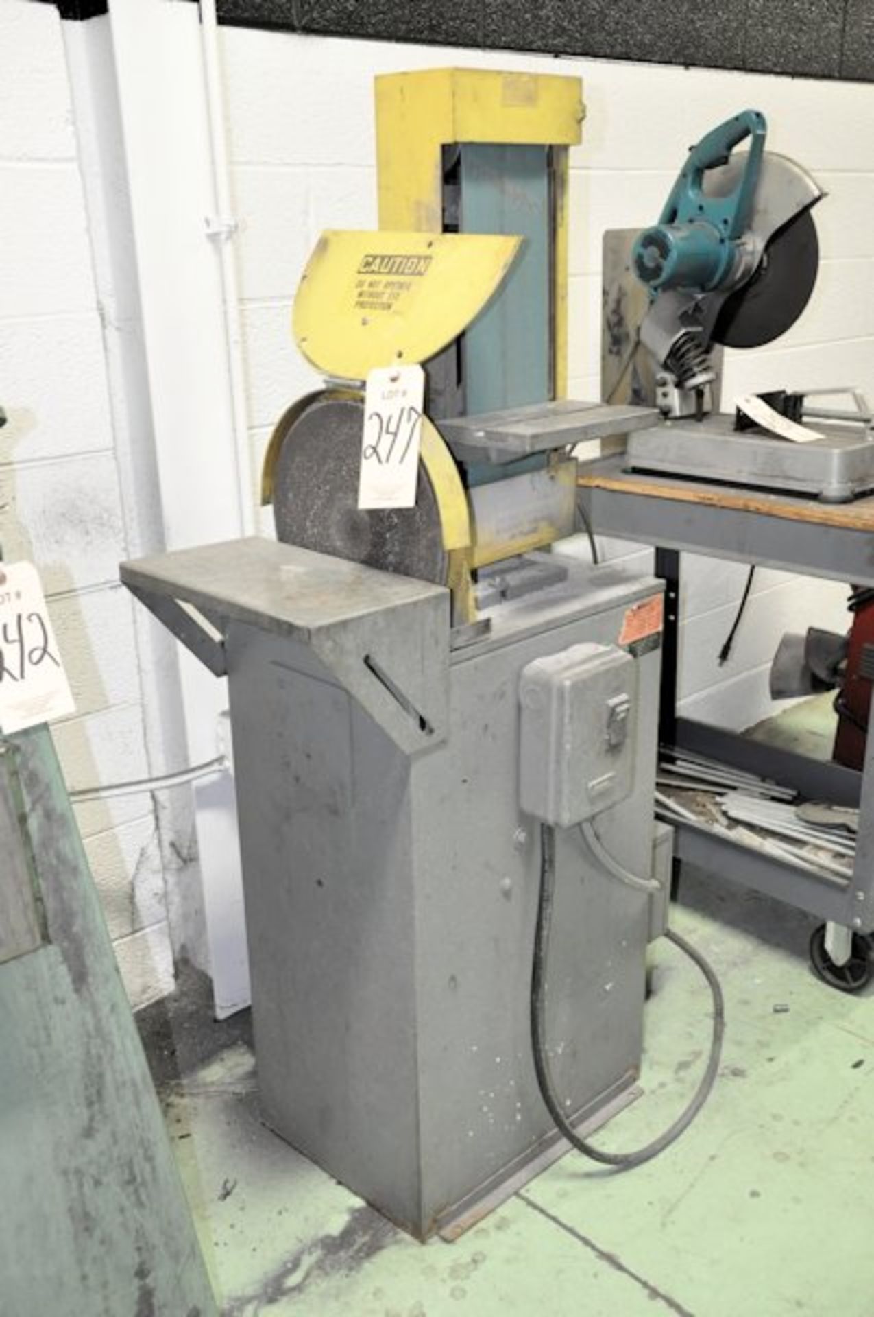 KALAMAZOO Combination 6" Belt/12" Disc Sander; S/n N/a