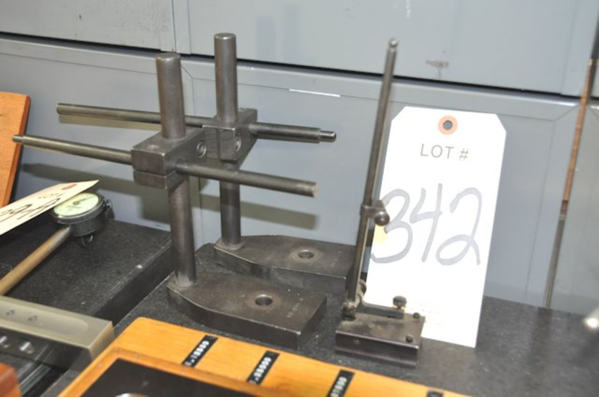 Lot-(3) Indicator Stands; (No Gages)