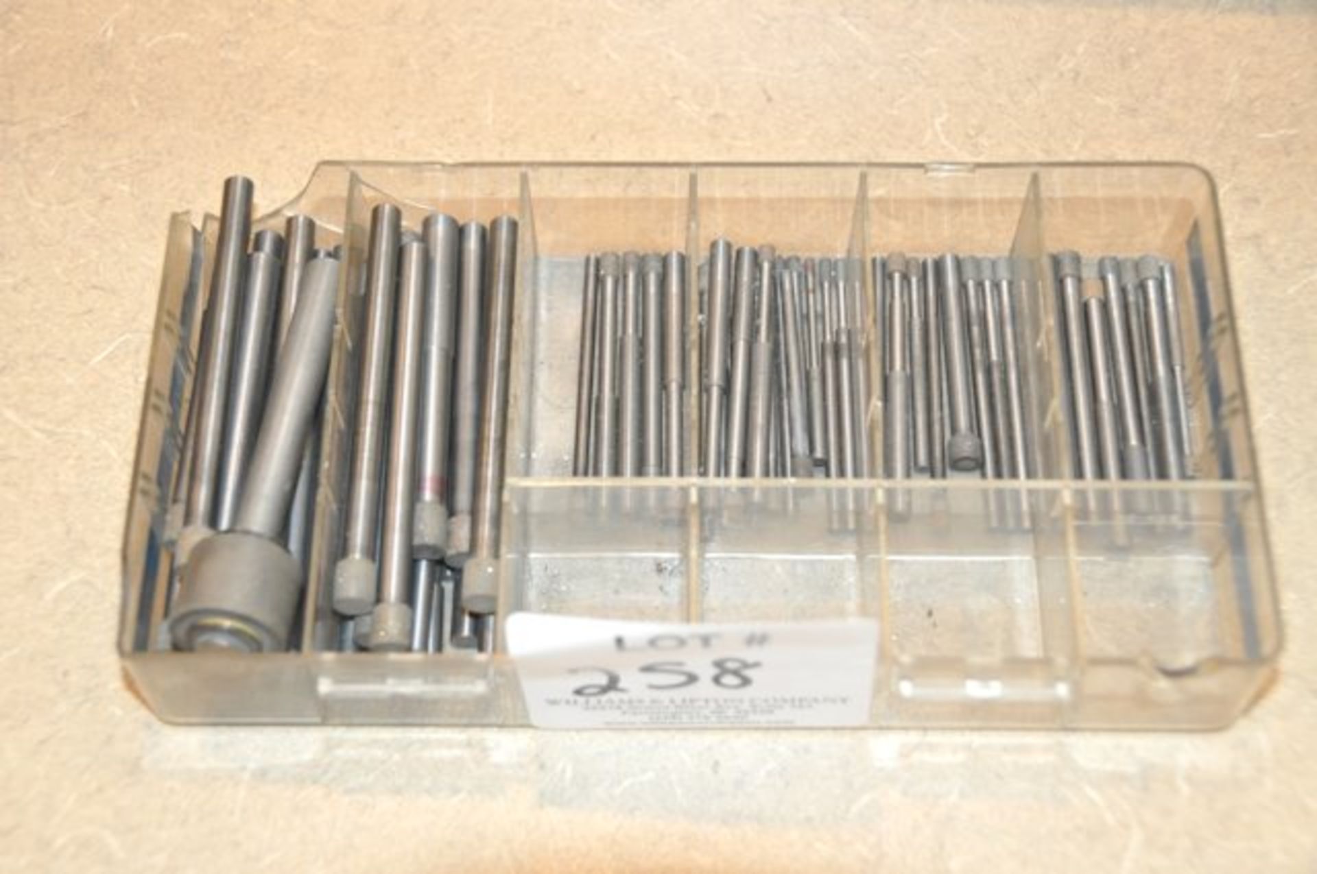 Lot-Borazon Bonded Soft Grinding Mandrels in (1) Kit; (Front Office)