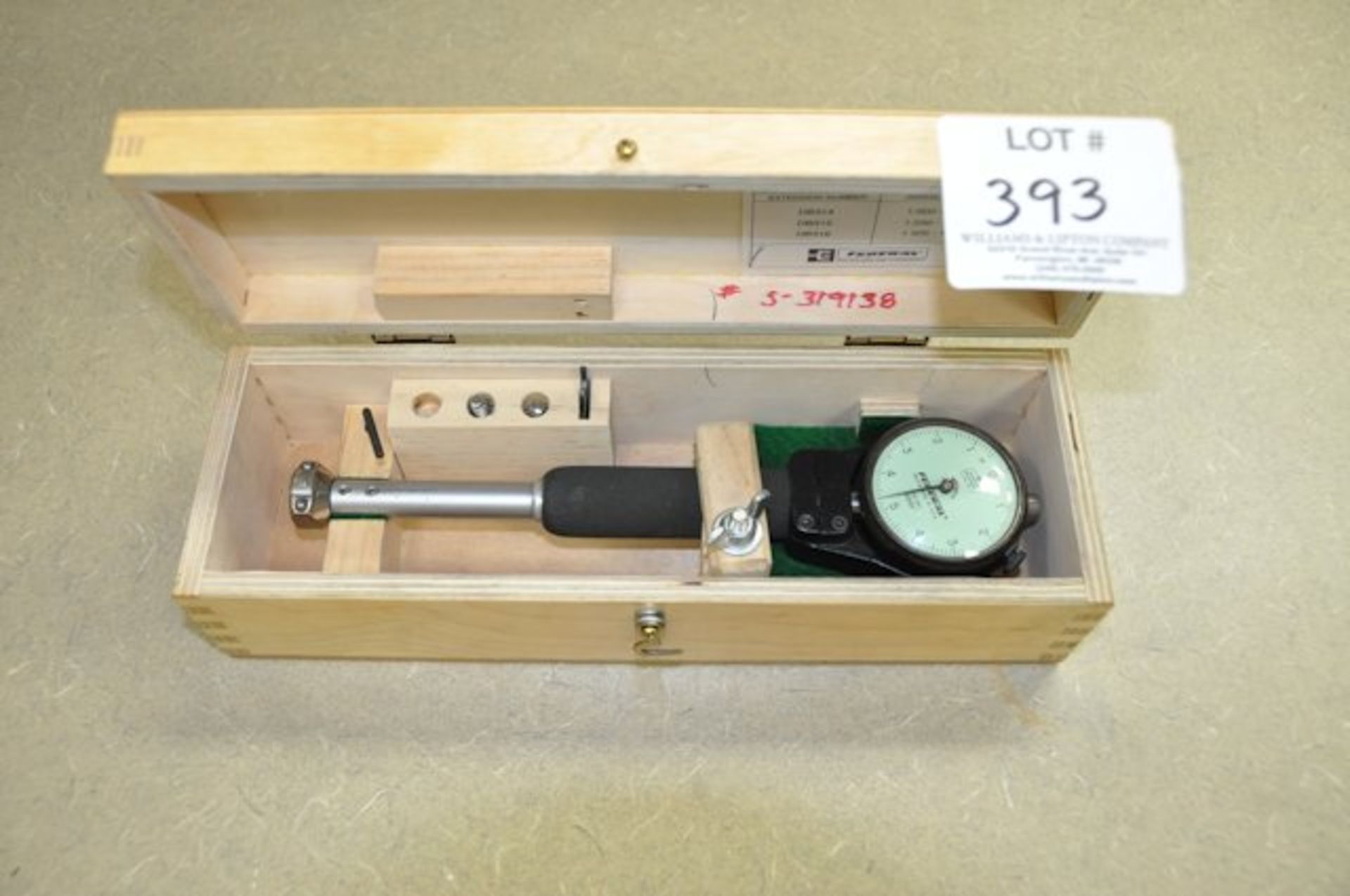 BOICE Bore Gage with Federal Dial Indicator and Case