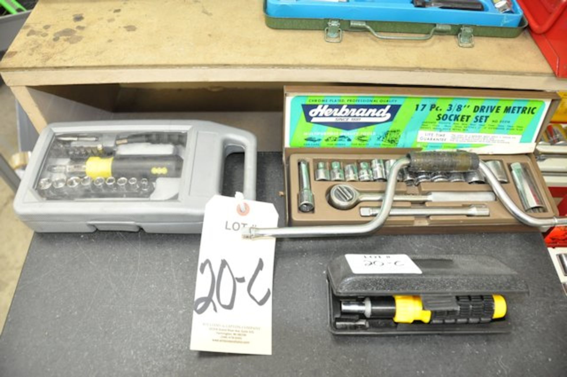 Lot-(3) Assorted Socket Driver Sets