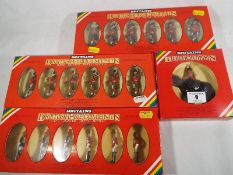 Britains - four boxed sets comprising six Black Watch Highlanders # 7235,