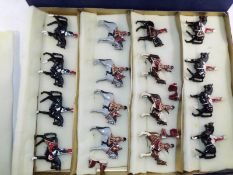Blenheim Military Models - an extremely rare hand-painted boxed set 'Trooping of the Colour' Set No