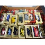 A collection of approximately thirty diecast model motor vehicles, predominantly Days Gone,