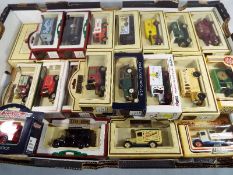 A collection of approximately 33 diecast model motor vehicles, predominantly Days Gone,