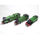 Model railways - three Hornby OO gauge tank locomotives, 0-6-2T op no 1730 GNR,