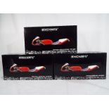 Minichamps Motorbikes - three diecast models comprising Ducatti 998R British Superbike 2002 Steve