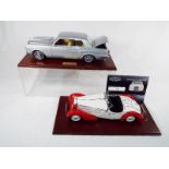 Minichamps - two 1:18 scale diecast models comprising Rolls Royce Silver Shadow Mulliner Park Ward