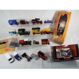 Approximately 18 diecast model motor vehicles to include, Matchbox, Lesney and Maisto,