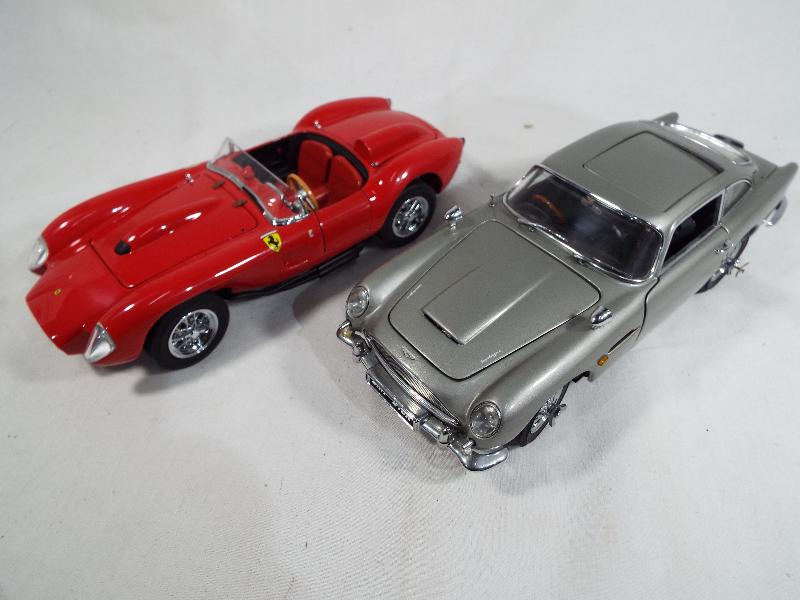 Danbury Mint - two diecast 1:24 scale models depicting a James Bond 007 Aston Martin DB5 replica of - Image 2 of 3