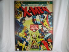 A Marvel Comics Group canvas print depicting X-Men image size 80 cm x 60 cm.