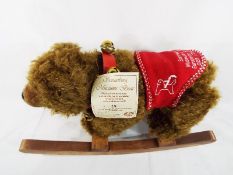 Hermann - a Sonneberg Musuems Bear, mohair stuffed with excelsior, six-times jointed,