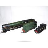 Model railways - three OO gauge locomotives, 4-6-2 with tender 'Britannia' op no 70000,