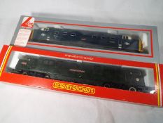 Model Railways - two OO gauge diesel electric locomotives comprising Hornby class 52 diesel