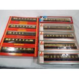 Model Railways - ten OO gauge model passenger carriages comprising five Hornby pullman carriages