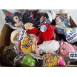 TV characters - a collection of approximately 26 soft toys by Ty and similar with original tags