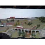 Model Railways N - an N gauge layout / diorama of excellent standard,