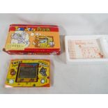 LCD card games - a Tom & Jerry prank LCD card game by Gakken 1984,